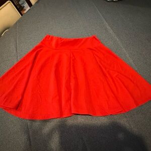 Red Women's Skirt